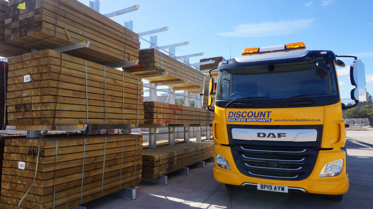 New vehicles add to our evergrowing fleet Discount Builders Merchant