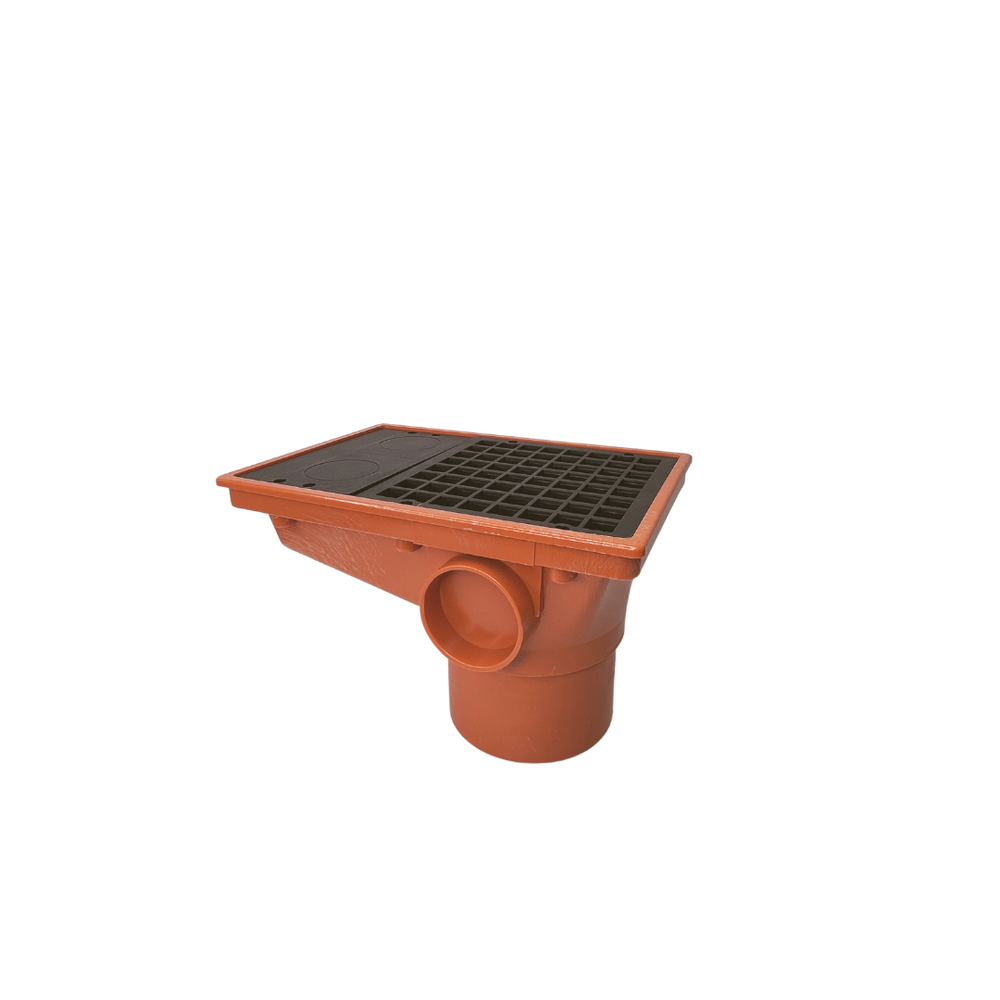 Hopper Square Spigot 110mm