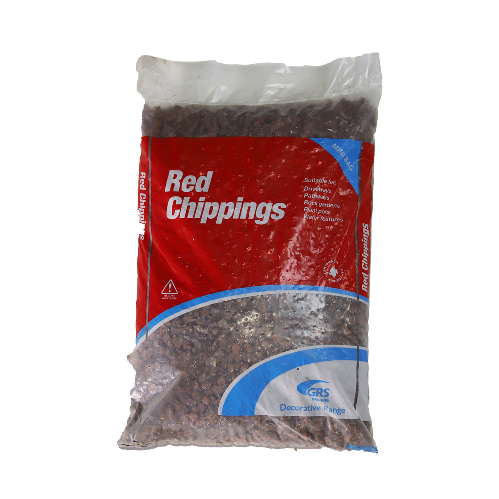 BULK BAG RED CHIPPINGS