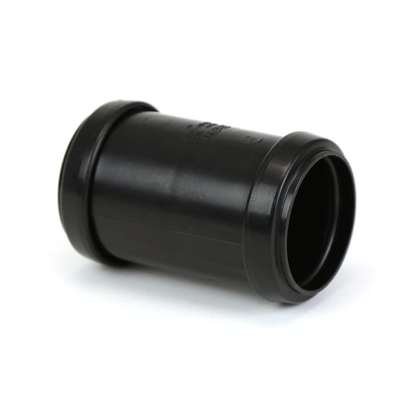 STRAIGHT CONNECTOR 32MM PUSHFIT BLACK