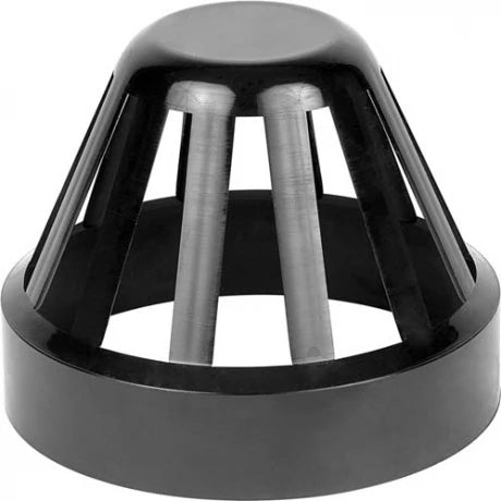 VENT COWEL 110MM BLACK