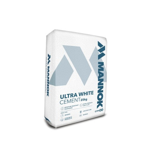 WHITE CEMENT GP 25KG