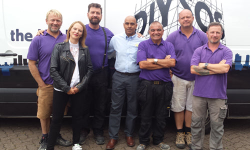DBM DONATES BUILDING MATERIALS TO DIY SOS