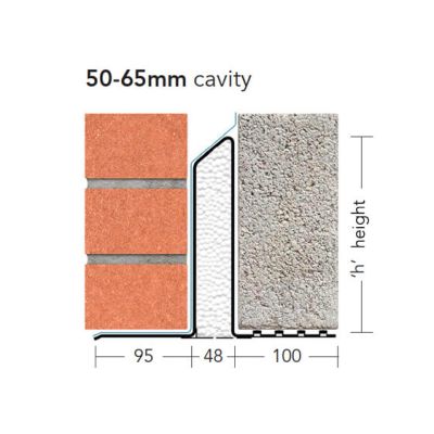 3300mm 50mm Cavity Lintel 10'