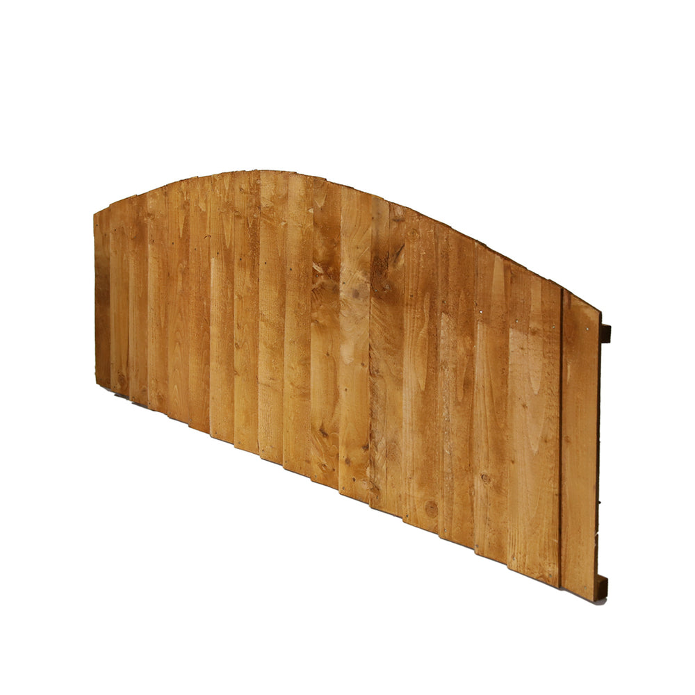 6' x 2' DOME FEATHERIDGE FENCE PANEL