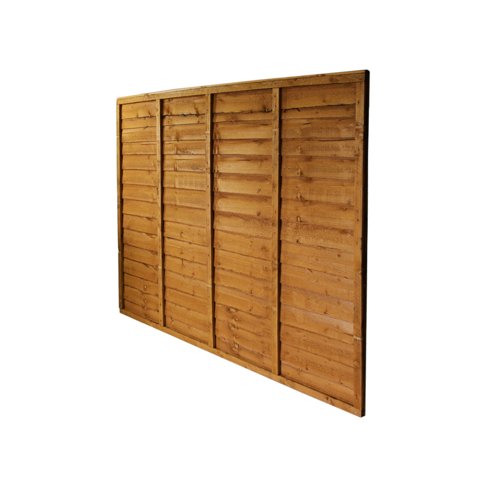 6' x5' WANEY LAP FENCE PANEL