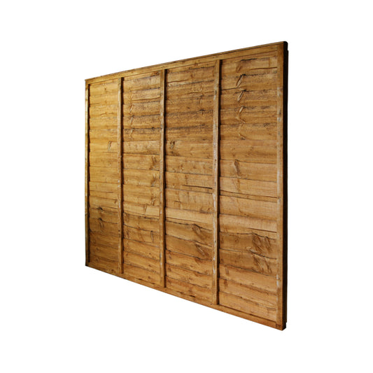 6' x 6' WANEY LAP FENCE PANEL