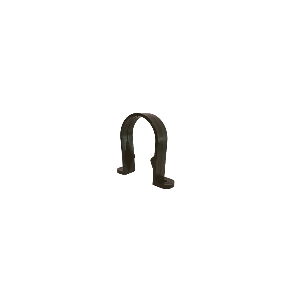 DOWNPIPE CLIP/BRACKET 110mm BLACK