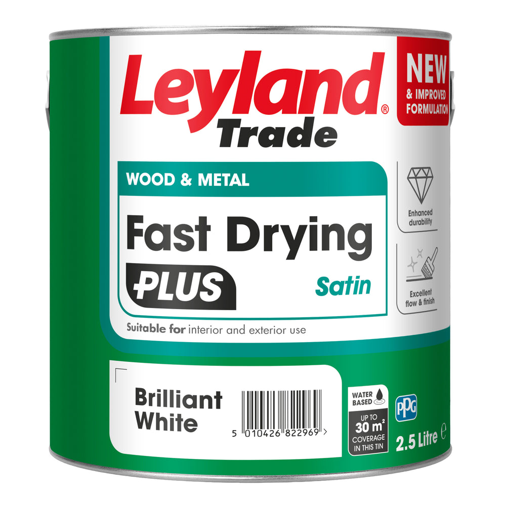 Fast Dry Satin B/W 2.5L