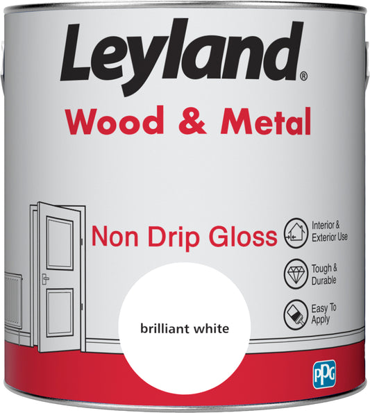 NON DRIP GLOSS B/W 1.25L