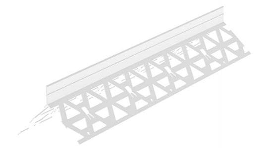 PVC CORNER BEAD WHITE 2.5m