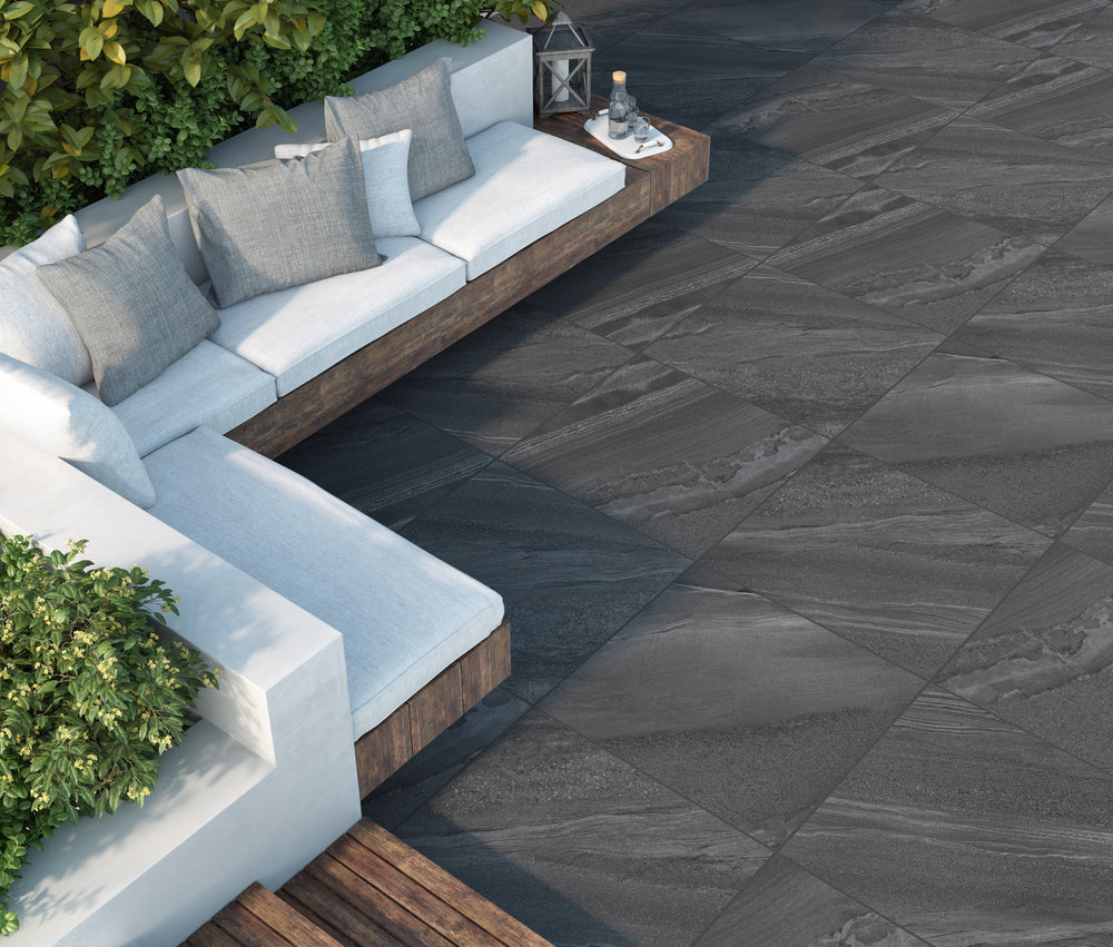 Porcelain Crossover Antracite 900X600 36pk 19.44m2
