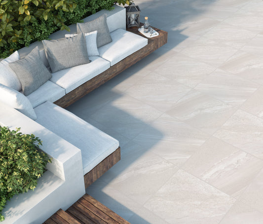 Porcelain Crossover White 900X600 36pk 19.44m2