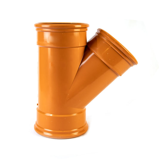 'Y' TRIPLE SOCKET 45 BRANCH UNDER GROUND 160MM