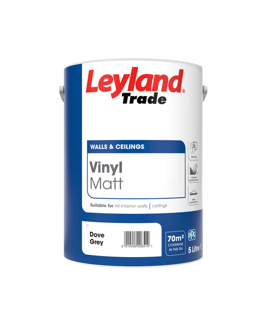 Vinyl Matt Dove Grey 5l