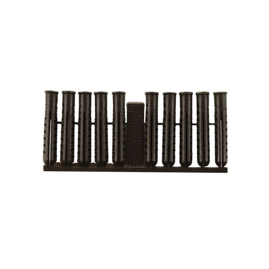 WALL PLUGS BROWN PREMIUM QTY 100