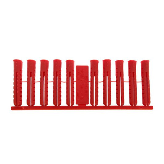 WALL PLUGS RED PREMIUM QTY 100