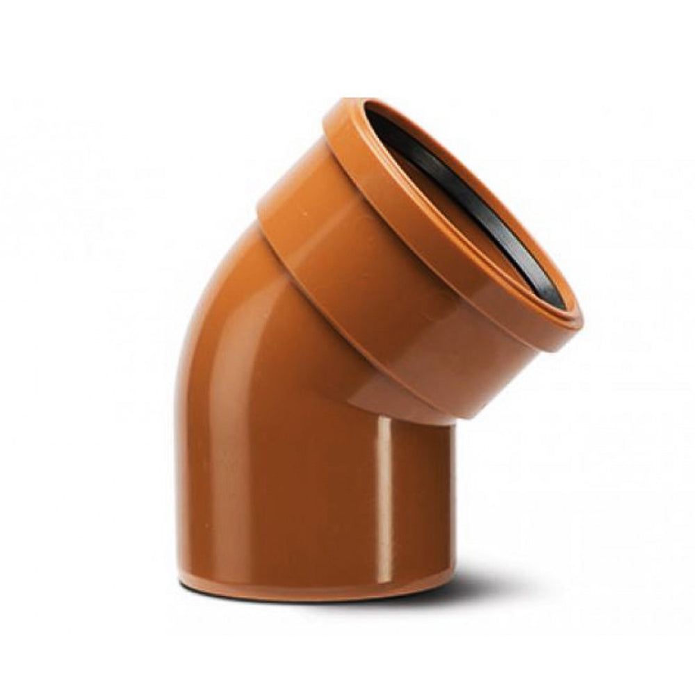 SINGLE SOCKET 30 BEND UNDERGROUND 110MM