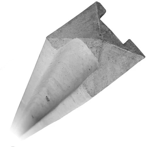 SLOTTED CONCRETE POST 9'