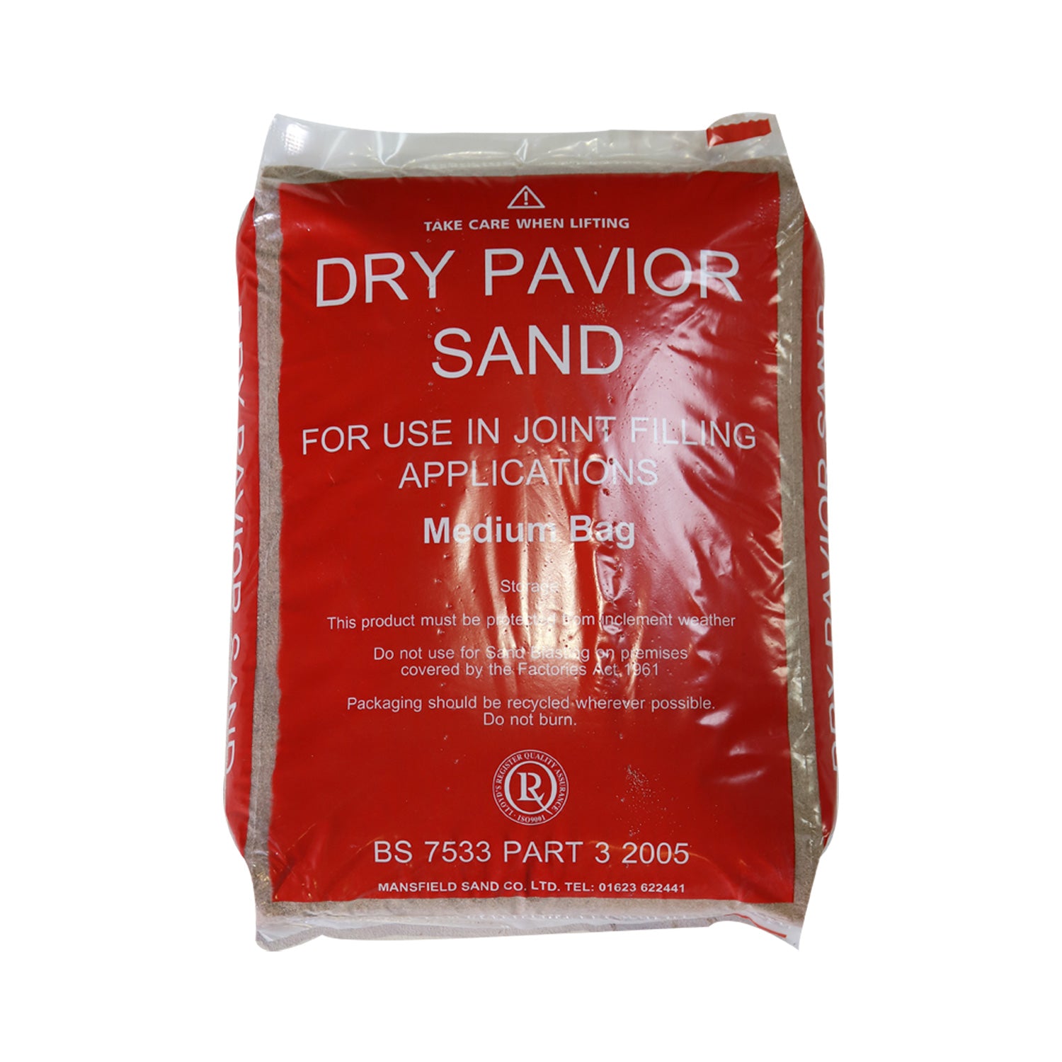 Kiln Dry Sand 25kg Bag