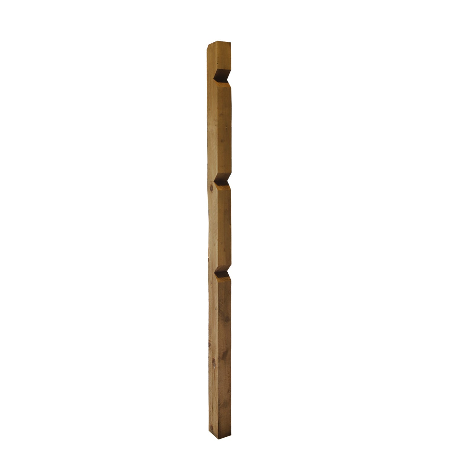 Notched Timber Post 5'' x 3'' x 8' (2.4M)